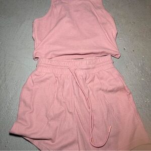 Pink Women's Pajama Set